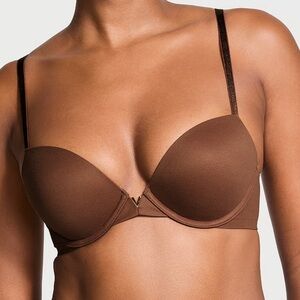 Victoria's Secret Mousse Brown Smooth Push-Up Bra size 40C